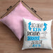 Segler Kissen mit Füllung 40x40 Geschenk So Sieht Ein Richtig Cooler Segler Aus Geschenkidee Spruch Lustig (Grau) Rosa Trendation