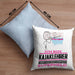 Kajaklehrer Geschenk Kissen mit Füllung 40x40 Ich Bin Kajaklehrer Aber Sag Doch Einfach Superheld Lustige Geschenkdiee für Kajaklehrer (Grau) Blau Trendation