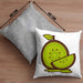 Kissen mit Füllung 40x40 für echte Kiwi Fans - Lustiges Geschenk mit Spruch (Grau) Grau Trendation