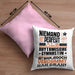 Rhythmische Gymnastin Geschenk Kissen mit Füllung 40x40 Lustige Geschenkidee für Rhythmische Gymnastin Geburtstag Niemand Ist Perfekt Aber Als Rhythmische Gymnastin Ist Man Nah Dran (Grau) Rosa Trendation