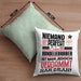 Hundeliebhaber Geschenk Kissen mit Füllung 40x40 Lustige Geschenkidee für Hundeliebhaber Geburtstag Niemand Ist Perfekt Aber Als Hundeliebhaber Ist Man Nah Dran (Grau) Grün Trendation