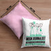 Musikjournalist Geschenk Kissen mit Füllung 40x40 Ich Bin Musikjournalist Aber Sag Doch Einfach Superheld Lustige Geschenkdiee für Musikjournalist (Grau) Rosa Trendation