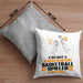 Basketballspieler Geschenk Kissen mit Füllung 40x40 So Gut Kann Nur Ein Basketballspieler Aussehen Geschenkidee (Grau) Grau Trendation
