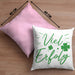Viel Erfolg Kissen mit Füllung 40x40 Geschenk Geschenkidee Du Schaffst Das (Grau) Rosa Trendation