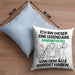 Bandmitglied Geschenk Kissen mit Füllung 40x40 Lustige Geschenkidee Geburtstag für Bandmitglied Ich Bin Dieser Legendäre Bandmitglied Von Dem Alle Geredet Haben (Grau) Blau Trendation