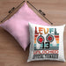 13. Geburtstag Kissen mit Füllung 40x40 Jungs Gaming Official Teenager 13er Geburtstag Geschenkidee (Grau) Rosa Trendation