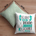 Designer Kissen mit Füllung 40x40 Geschenk So Sieht Ein RIchtig Cooler Designer Aus Geschenkidee Lustiger Spruch Geburtstag (Grau) Grün Trendation