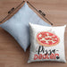 Pizza Dealer Kissen mit Füllung 40x40 Geschenk für Pizzabäcker Geburtstag Spruch Geschenkidee Beste Pizza Der welt (Grau) Blau Trendation