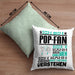 Pop-Fan Geschenk Kissen mit Füllung 40x40 Lustige Geschenkdiee für einen Pop-Fan Geburtstag Ich Bin Pop-Fan Ich Kann Es Dir Erklären Aber Nicht Für Dich Verstehen (Grau) Grün Trendation