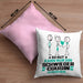 Schwiegercousin Geschenk Kissen mit Füllung 40x40 So Gut Kann Nur Ein Schwiegercousin Aussehen Geschenkidee (Grau) Rosa Trendation