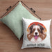 Australian Shepherd Besitzer Kissen mit Füllung 40x40 Geschenk Lustiger Spruch Geschenkidee Australian Shepherd Mama Papa (Grau) Grün Trendation