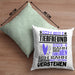 Tierfreund Geschenk Kaffee-Kissen mit Füllung 40x40 Geschenkidee für Tierfreund Ich Bin Tierfreund Ich Kann Es Dir Erklären Jedoch Nicht Für Dich Verstehen Spruch Lustig (Grau) Grün Trendation