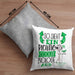 Biologe Kissen mit Füllung 40x40 Geschenk So Sieht Ein RIchtig Cooler Biologe Aus Geschenkidee Lustiger Spruch Geburtstag Biologie Student (Grau) Grau Trendation
