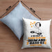 Drum-and-Bass-DJ Geschenk Kissen mit Füllung 40x40 So Gut Kann Nur Ein Drum-and-Bass-DJ Aussehen Geschenkidee (Grau) Blau Trendation