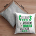 So Sieht Ein Richtig Cooler Reisender Aus Geschenk Kissen mit Füllung 40x40 Lustiger Spruch Geschenkidee (Grau) Grau Trendation