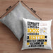 Reitstundenlehrer Geschenk Lustiger Spruch für Reitstundenlehrer Geschenkidee Bester Reitstundenlehrer Der WeltKissen mit Füllung 40x40 (Grau) Grau Trendation