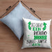 So Sieht Ein Richtig Cooler Bungee-Jumper Aus Geschenk Kissen mit Füllung 40x40 Lustiger Spruch Geschenkidee (Grau) Blau Trendation