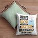 Ruderer Geschenk Lustiger Spruch für Ruderer Geschenkidee Bester Ruderer Der WeltKissen mit Füllung 40x40 (Grau) Grün Trendation