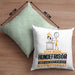 Hundefrisör Geschenk Kissen mit Füllung 40x40 Ich Bin Hundefrisör Aber Sag Doch Einfach Superheld Lustige Geschenkdiee für Hundefrisör (Grau) Grün Trendation