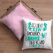 Tierfreund Kissen mit Füllung 40x40 So Sieht Ein Richtig Cooler Tierfreund Aus Geschenk Lustiger Spruch Geschenkidee (Grau) Rosa Trendation