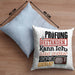Bachelor Master Prüfung Bestanden Geschenk Kissen mit Füllung 40x40 Studium Prüfung Bestanden Kann Ich Jetzt Weiter Serie Gucken (Grau) Blau Trendation