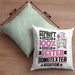 Songtexter Geschenk Lustiger Spruch für Songtexter Geschenkidee Bester Songtexter Der WeltKissen mit Füllung 40x40 (Grau) Grün Trendation