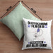 Gleitschirmflieger Kissen mit Füllung 40x40 Geschenk für Gleitschirmflieger Der Mann Der Alles Kann Geschenkidee zum Geburtstag (Grau) Grün Trendation