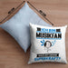 Musikfan Kissen mit Füllung 40x40 Geschenk für Musikfan Geburtstag Lustiger Spruch Was Ist Deine Superkraft (Grau) Blau Trendation