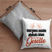 Geselle Prüfung Bestanden Kissen mit Füllung 40x40 Geschenk Morgens Müde Abends Blau Ich Bin Geselle Und Ne (Grau) Grau Trendation