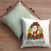 Schrott-Wichtelgeschenk für Frauen Kollegen Geschenk Wichteln Weihnachten Weihnachten Geschenkidee SchrottwichtelnKissen mit Füllung 40x40 (Grau) Grün Trendation