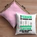 Gärtner Kissen mit Füllung 40x40 mit Spruch Garten Hobbygärtner Geschenk Lustig Gärtnerin Geschenkidee (Grau) Rosa Trendation