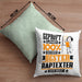 Raptexter Geschenk Lustiger Spruch für Raptexter Geschenkidee Bester Raptexter Der WeltKissen mit Füllung 40x40 (Grau) Grün Trendation