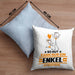 Enkel Geschenk Kissen mit Füllung 40x40 So Gut Kann Nur Ein Enkel Aussehen Geschenkidee (Grau) Blau Trendation