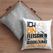 Fleischer Ausbildung Kissen mit Füllung 40x40 Geschenk Ich Bin Fleischer In Der Ausbildung Ich Darf Das Geschenkidee Spruch (Grau) Grau Trendation