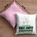 Bungee-Jumper Geschenk Kissen mit Füllung 40x40 Ich Bin Bungee-Jumper Aber Sag Doch Einfach Superheld Lustige Geschenkdiee für Bungee-Jumper (Grau) Rosa Trendation