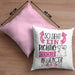 Influencer Kissen mit Füllung 40x40 Geschenk So Sieht Ein RIchtig Cooler Influencer Aus Geschenkidee Lustiger Spruch Geburtstag (Grau) Rosa Trendation