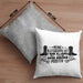 Kissen mit Füllung 40x40 Line Dance Motiv Geschenk für Line Dance Fans Tänzerin Geschenkidee Spruch (Grau) Grau Trendation