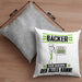 Bäcker Kissen mit Füllung 40x40 Geschenk für Bäcker Der Mann Der Alles Kann Geschenkidee zum Geburtstag (Grau) Grau Trendation