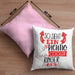 Ringer Kissen mit Füllung 40x40 Geschenk So Sieht Ein Richtig Cooler Ringer Aus Geschenkidee Spruch Lustig (Grau) Rosa Trendation