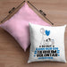 Tierheimvolontär Geschenk Kissen mit Füllung 40x40 So Gut Kann Nur Ein Tierheimvolontär Aussehen Geschenkidee (Grau) Rosa Trendation