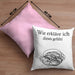 Psychologie Kissen mit Füllung 40x40 Geschenk Psycho Geschenkidee Wie Erkläre Ich Dieses Gefühl Spruch Psychologie-Student (Grau) Rosa Trendation