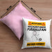 Fußballfan Kissen mit Füllung 40x40 Geschenk Lustiger Spruch Geschenkidee für Fußballfan Achtung Hochleistungs Fußballfan Bei Der Arbeit (Grau) Rosa Trendation