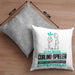 Curling-Spieler Geschenk Kissen mit Füllung 40x40 Ich Bin Curling-Spieler Aber Sag Doch Einfach Superheld Lustige Geschenkdiee für Curling-Spieler (Grau) Grau Trendation