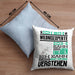Wildnisexperte Geschenk Kaffee-Kissen mit Füllung 40x40 Geschenkidee für Wildnisexperte Ich Bin Wildnisexperte Ich Kann Es Dir Erklären Jedoch Nicht Für Dich Verstehen Spruch Lustig (Grau) Blau Trendation