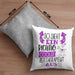 So Sieht Ein Richtig Cooler Reittherapeut Aus Kissen mit Füllung 40x40 Geschenk für Reittherapie Geschenkidee Spruch (Grau) Grau Trendation