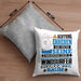 Windsurfer Geschenk Kissen mit Füllung 40x40 Lustiger Spruch Erheben Sie Sich Der Windsurfer Betritt den Raum (Grau) Grau Trendation