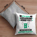 Aquarium-Hobbyist Kissen mit Füllung 40x40 Geschenk für Aquarium-Hobbyist Geburtstag Lustiger Spruch Was Ist Deine Superkraft (Grau) Grau Trendation