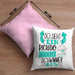 Schwimmer Kissen mit Füllung 40x40 Geschenk So Sieht Ein Richtig Cooler Schwimmer Aus Geschenkidee Spruch Lustig (Grau) Rosa Trendation