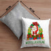 Schrott-Wichtelgeschenk für Frauen Kollegen Geschenk Wichteln Weihnachten Weihnachten Geschenkidee SchrottwichtelnKissen mit Füllung 40x40 (Grau) Grau Trendation