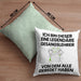 Gesangslehrer Geschenk Kissen mit Füllung 40x40 Lustige Geschenkidee Geburtstag für Gesangslehrer Ich Bin Dieser Legendäre Gesangslehrer Von Dem Alle Geredet Haben (Grau) Grün Trendation